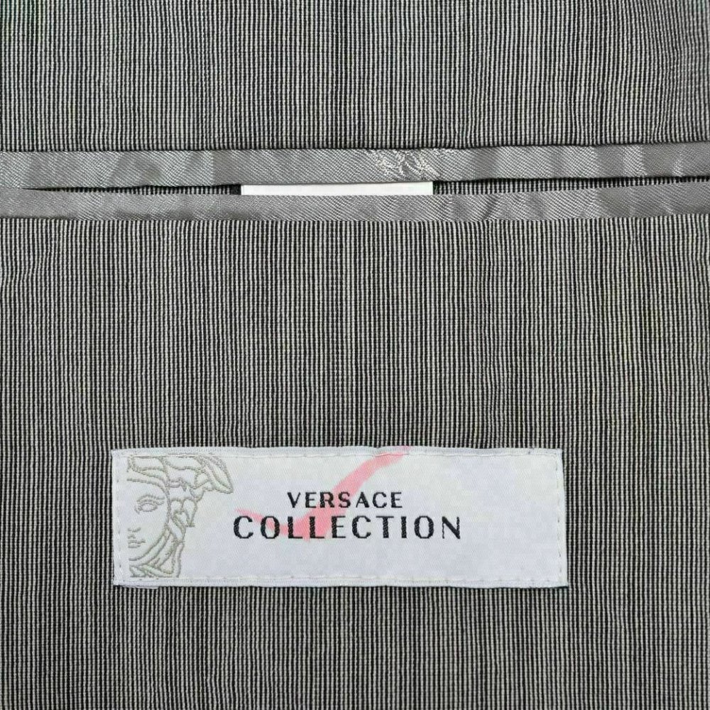 Versace Collection Men's Multi-Color Wool Suit - Picture 9 of 15